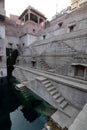 Toorji Ka Jhalra or ToorjiÃ¢â¬â¢s Step Well side view. Build in 1740 by Queen, Maharaja Abhay SinghÃ¢â¬â¢s Consort Royalty Free Stock Photo